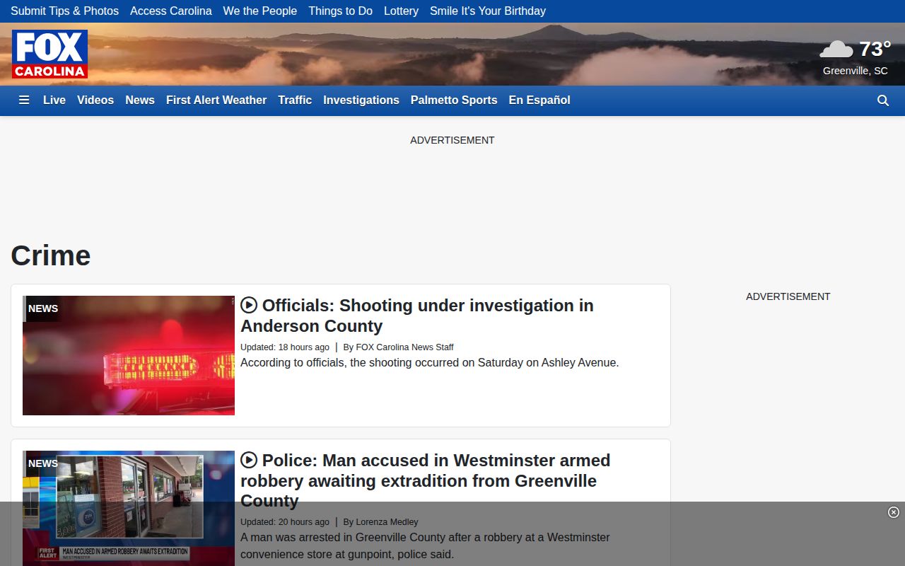 Abbeville County mugshot news and crime-record section from FOX Carolina
