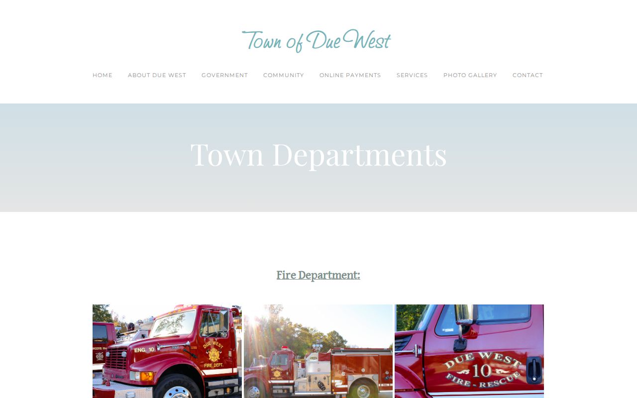 Abbeville County Due West police record-access and non-emergency dispatch source